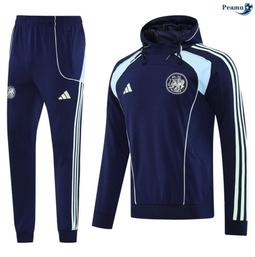 Sweat de Fato de Treino Ajax Azul-marinho 2025-2026 Peamu 808