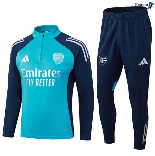 Fato de Treino Arsenal azul/Branco 2025-2026 Peamu 492