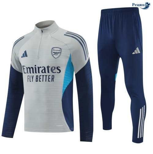 Fato de Treino Arsenal Cinza/Azul-marinho/azul/azul 2025-2026 Peamu 497