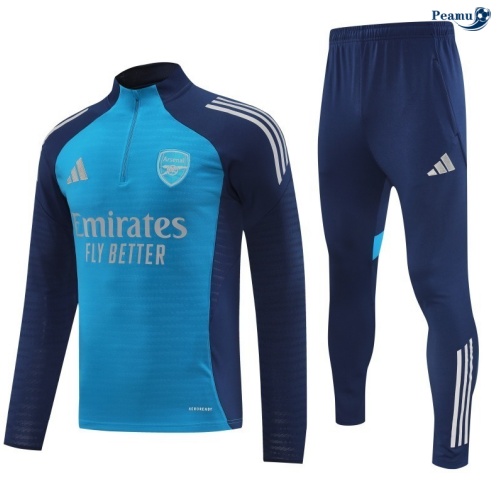 Fato de Treino Arsenal azul celeste/Azul-marinho 2025-2026 Peamu 498