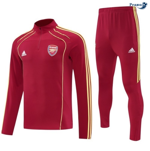 Fato de Treino Arsenal vermelho/amarelo 2025-2026 Peamu 499