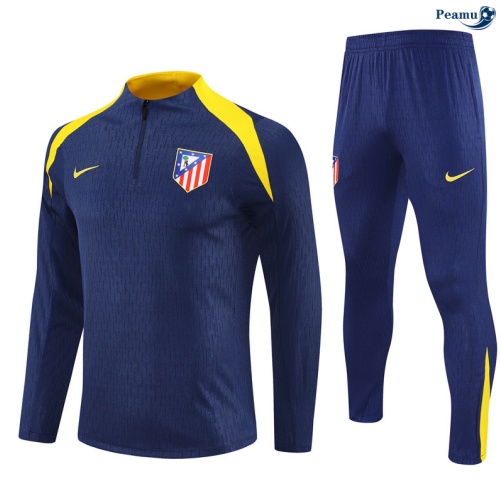 Fato de Treino Atletico Madrid Azul-marinho/amarelo 2025-2026 Peamu 503