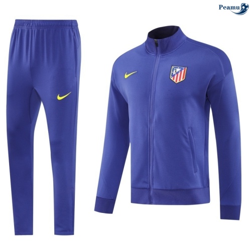 Casaco de Fato de Treino Atletico Madrid azul/Violetaa 2025-2026 Peamu 507