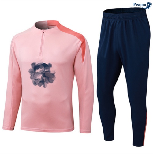 Fato de Treino Barcelona rosa/azul 2025-2026 Peamu 517