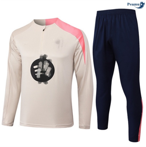 Fato de Treino Barcelona amarelo/azul/rosa 2025-2026 Peamu 531