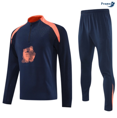 Fato de Treino Barcelona Azul-marinho/rosa 2025-2026 Peamu 547