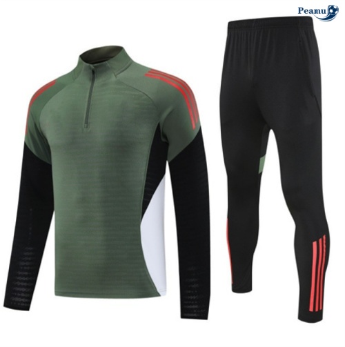 Fato de Treino Bayern de Munique Verde/preto/vermelho/Branco 2025-2026 Peamu 573