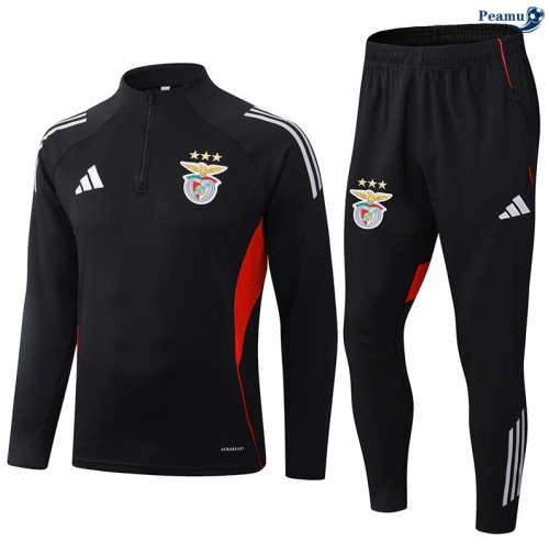 Fato de Treino S.L Benfica preto/vermelho 2025-2026 Peamu 850