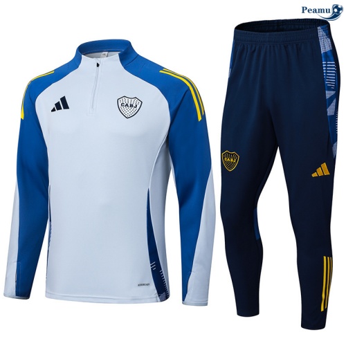 Fato de Treino Boca Juniors Branco/azul/amarelo 2025-2026 Peamu 812