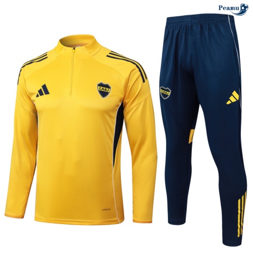 Fato de Treino Boca Juniors amarelo/Azul-marinho 2025-2026 Peamu 815