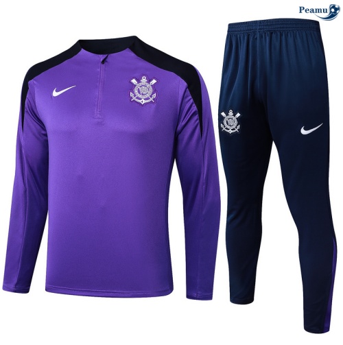 Fato de Treino Corinthians Violeta/Azul-marinho 2025-2026 Peamu 821
