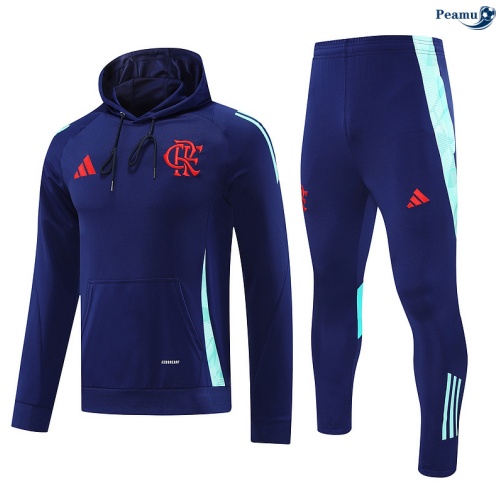 Sweat de Fato de Treino Flamengo azul/Verde 2025-2026 Peamu 832