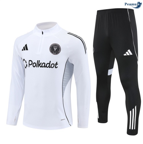 Fato de Treino Inter Miami Branco/preto 2025-2026 Peamu 840