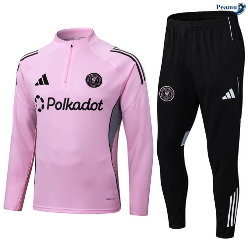 Fato de Treino Inter Miami rosa/preto 2025-2026 Peamu 843