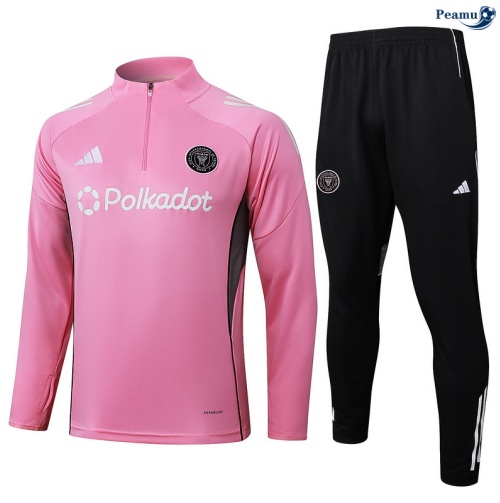 Fato de Treino Inter Miami rosa/preto 2025-2026 Peamu 844