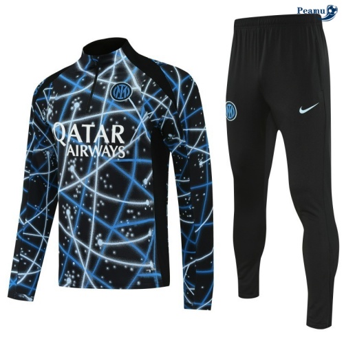 Fato de Treino Inter Milan azul/preto 2025-2026 Peamu 586