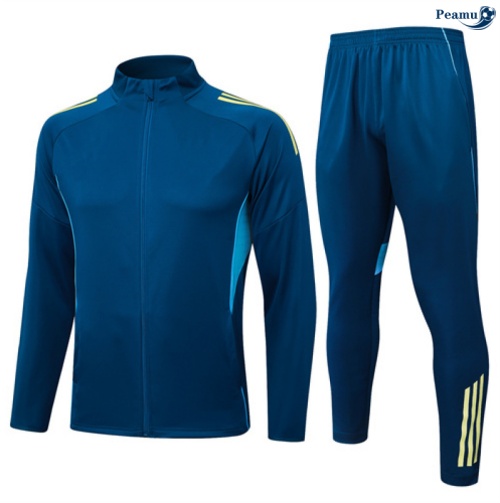 Casaco de Fato de Treino Juventus Azul claro/amarelo 2025-2026 Peamu 596