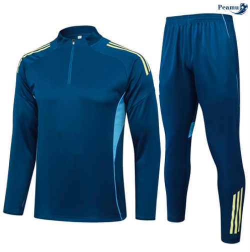 Fato de Treino Juventus Azul claro/amarelo 2025-2026 Peamu 597