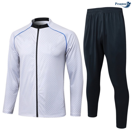 Casaco de Fato de Treino Naples Cinza 2025-2026 Peamu 619