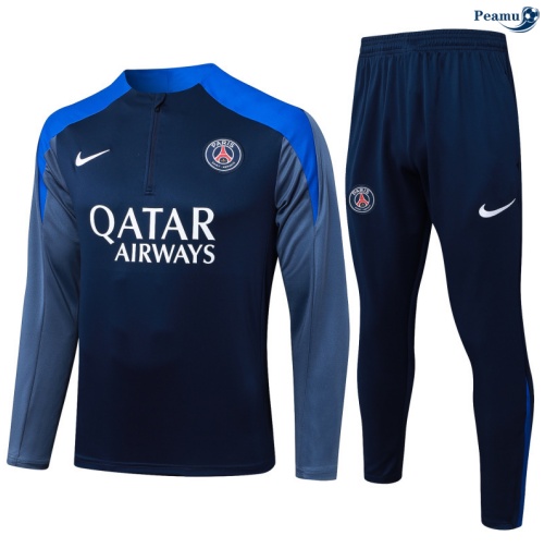 Fato de Treino PSG Azul-marinho/azul 2025-2026 Peamu 627
