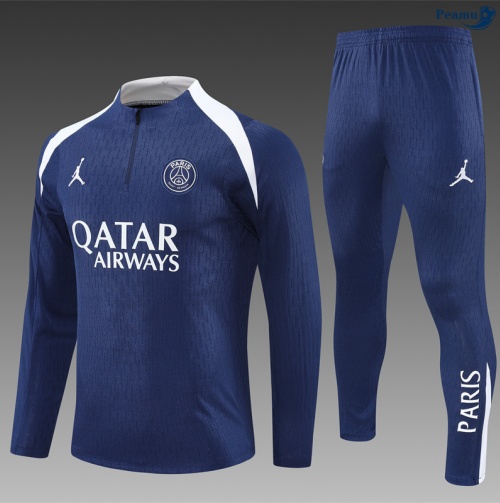 Fato de Treino PSG Azul-marinho/Branco 2025-2026 Peamu 631