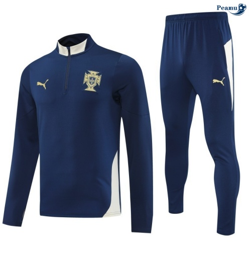Fato de Treino Portugal Azul-marinho/damasco 2025-2026 Peamu 796