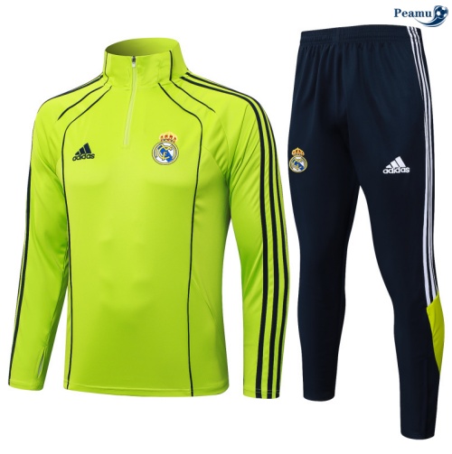 Fato de Treino Real Madrid Verde/preto 2025-2026 Peamu 692