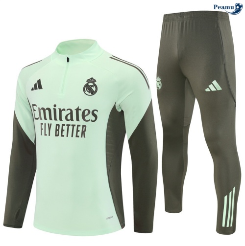 Fato de Treino Real Madrid Verde 2025-2026 Peamu 725