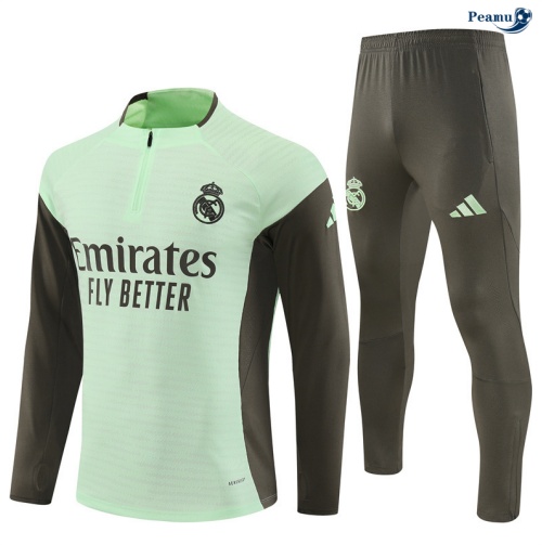 Fato de Treino Real Madrid player Verde 2025-2026 Peamu 747