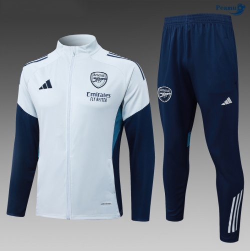 Casaco de Fato de Treino Arsenal Criancas azul 2025-2026 Peamu 893
