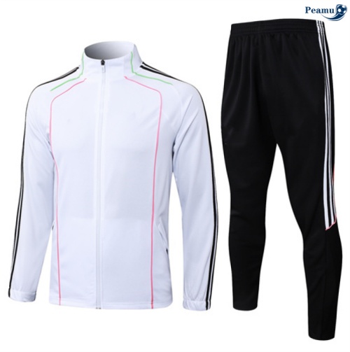 Casaco de Fato de Treino Juventus Criancas Branco/preto/rosa 2025-2026 Peamu 981