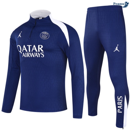 Fato de Treino PSG Criancas Azul-marinho/Branco 2025-2026 Peamu 1025