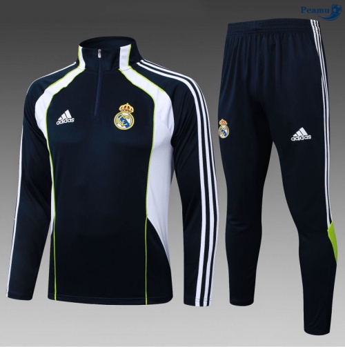Fato de Treino Real Madrid Criancas Verde/Branco/Verde 2025-2026 Peamu 1101