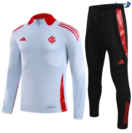 Fato de Treino SC Internacional Criancas Cinza/preto/vermelho 2025-2026 Peamu 1127