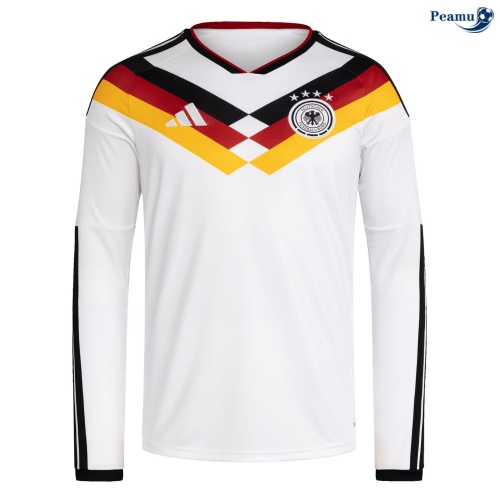 Camisola Futebol Alemanha Principal Equipamento Mangas compridas 2026-2027