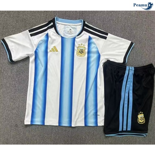 Camisola Futebol Argentina Crianças Principal Equipamento 2026-2027