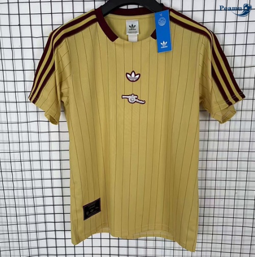 Camisola Futebol Arsenal retro Equipamento Amarillo 2026-2027