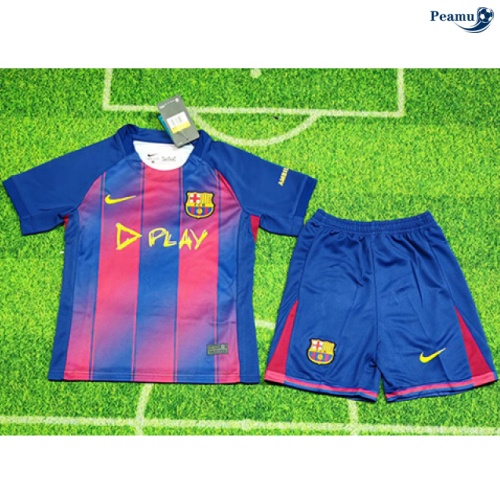 Camisola Futebol Barcelona Crianças Equipamento Music Festival 2025-2026