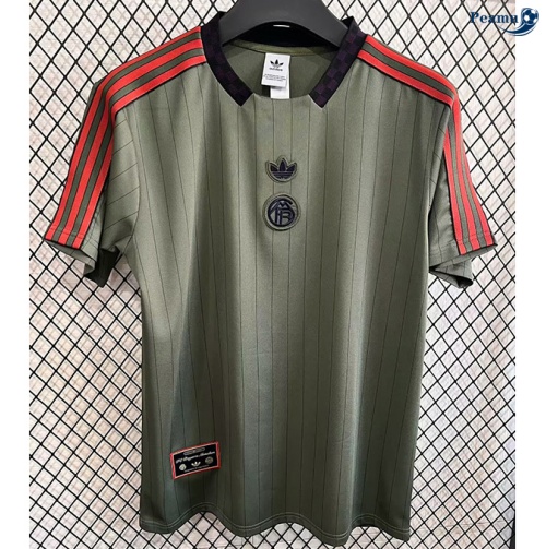 Camisola Futebol Bayern de Munique retro Equipamento Gris 2025-2026