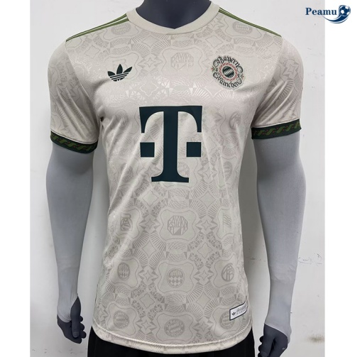 Camisola Futebol Bayern de Munique Player Equipamento Bière 2025-2026