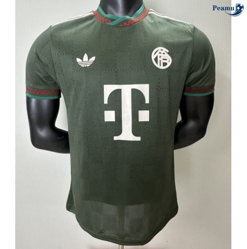 Camisola Futebol Bayern de Munique Player Equipamento Verde 2025-2026