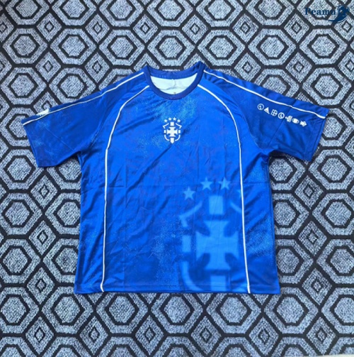 Camisola Futebol Brasil Equipamento No. 9 Edición conmemorativa Azul 2025-2026