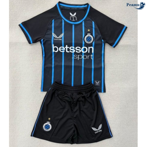 Camisola Futebol Brugge Crianças Principal Equipamento 2025-2026