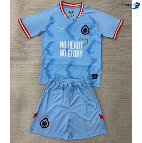 Camisola Futebol Brugge Crianças Terceiro Equipamento 2025-2026