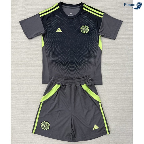 Camisola Futebol Celtic Crianças Equipamento Goleiro 2025-2026