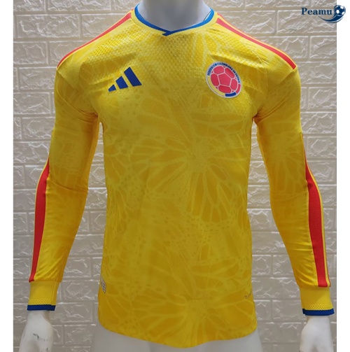 Camisola Futebol Colômbia Player Principal Equipamento Mangas compridas 2025-2026