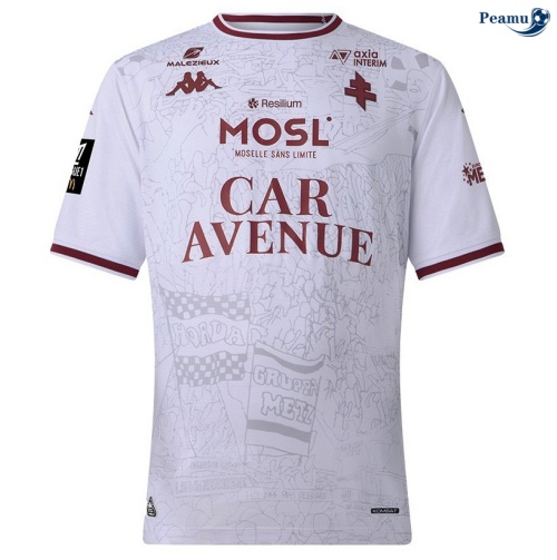 Camisola Futebol FC Metz Alternativa Equipamento 2025-2026