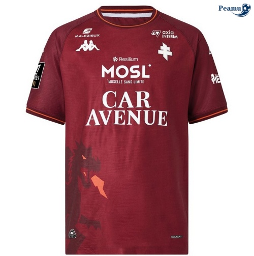 Camisola Futebol FC Metz Principal Equipamento 2025-2026