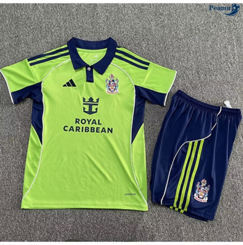 Camisola Futebol Fulham Crianças Alternativa Equipamento 2025-2026