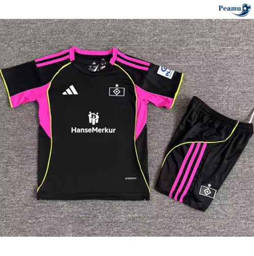 Camisola Futebol Hambourg SV Crianças Terceiro Equipamento 2025-2026